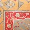 antique ivory room size indian agra rug 49176 weave Nazmiyal