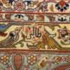 fine heydarzadeh hunting vintage tabriz persian rug 51026 nazmiyal signature
