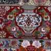 fine golestan design vintage tabriz persian rug 51028 vase Nazmiyal