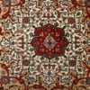 fine gonbad design vintage tabriz persian rug 51042 center Nazmiyal