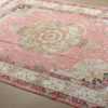 fine shadkam vintage tabriz persian rug 51032 side Nazmiyal