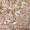 fine silk and gold thread vintage tabriz persian rug 51054 detail Nazmiyal