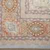 fine silk vintage qum persian rug 51052 corner Namziyal