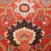 large antique serapi persian rug 49007 design Nazmiyal