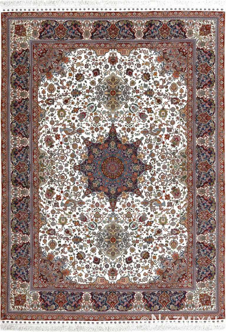 fine ala baf vintage tabriz persian rug 51046 Nazmiyal