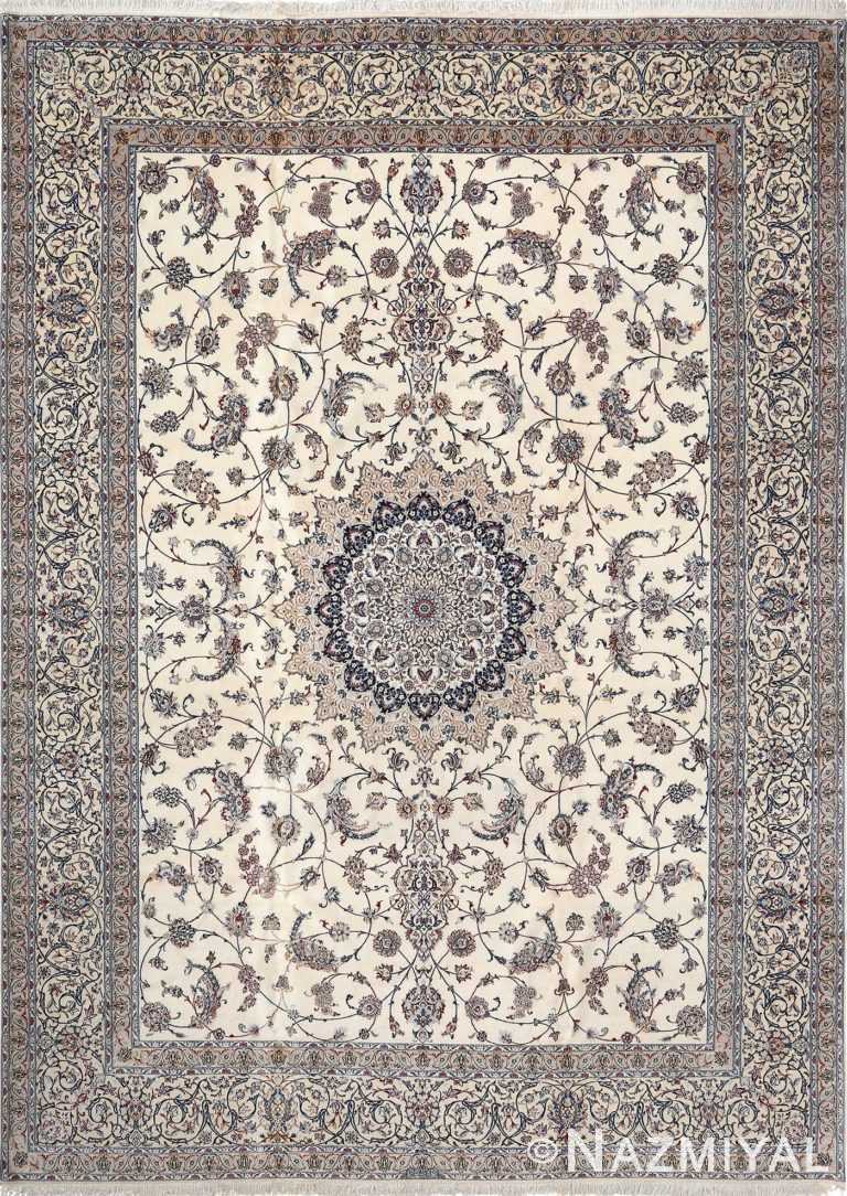 fine habibian vintage nain persian rug 51024 Nazmiyal