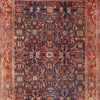 antique navy sultanabad persian rug 51096 Nazmiyal