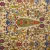 antique prayer design tabriz persian rug 51111 pine Nazmiyal