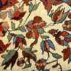antique red background sarouk farahan persian rug 51095 flowers Nazmiyal