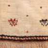 antique tribal persian gabbeh rug 49102 border Nazmiyal