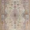 fine pictorial vintage tabriz persian rug 51070 Nazmiyal