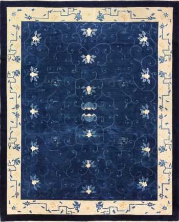 room size antique blue chinese rug 49272 Nazmiyal