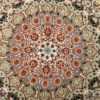 square shahsavarpour design vintage tabriz persian rug 51076 medallion Nazmiyal