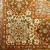 vintage silk and metallic threading souf tabriz persian rug 51112 design Nazmiyal