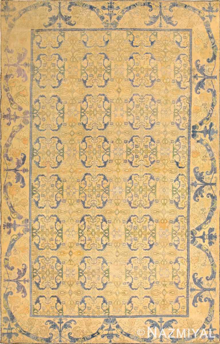 17th century cuenca spanish rug 49270 Nazmiyal