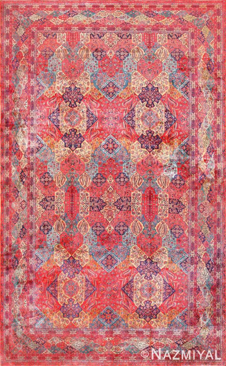 oversized antique kashan persian rug 49231 Nazmiyal