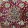antique silk ohtasham kashan persian rug 51168 medallion Nazmiyal