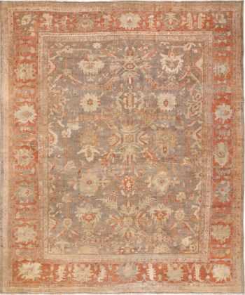 antique sultanabad persian rug 49334 Nazmiyal
