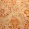ivory antique oushak turkish rug 49323 field Nazmiyal
