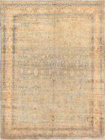large blue antique kerman persian rug 49331 Nazmiyal