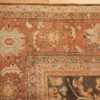 large gray antique sultanabad persian rug 49366 corner Nazmiyal