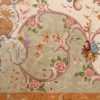 large ivory vintage tabriz persian rug 51143 green Nazmiyal