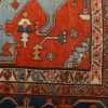 large red antique serapi persian rug 51121 design Nazmiyal