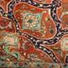 large vintage tabriz persian rug 51124 red Nazmiyal