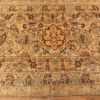 oversized animal motif kerman persian rug 49330 border Nazmiyal