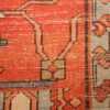 roomsize antique serapi persian rug 49326 weave Nazmiyal