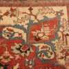 roomsize antique serapi persian rug 49350 design Nazmiyal