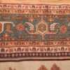 roomsize ivory antique serapi persian rug 49353 border blue Nazmiyal