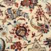 vintage ivory isfahan persian rug 51172 field Nazmiyal