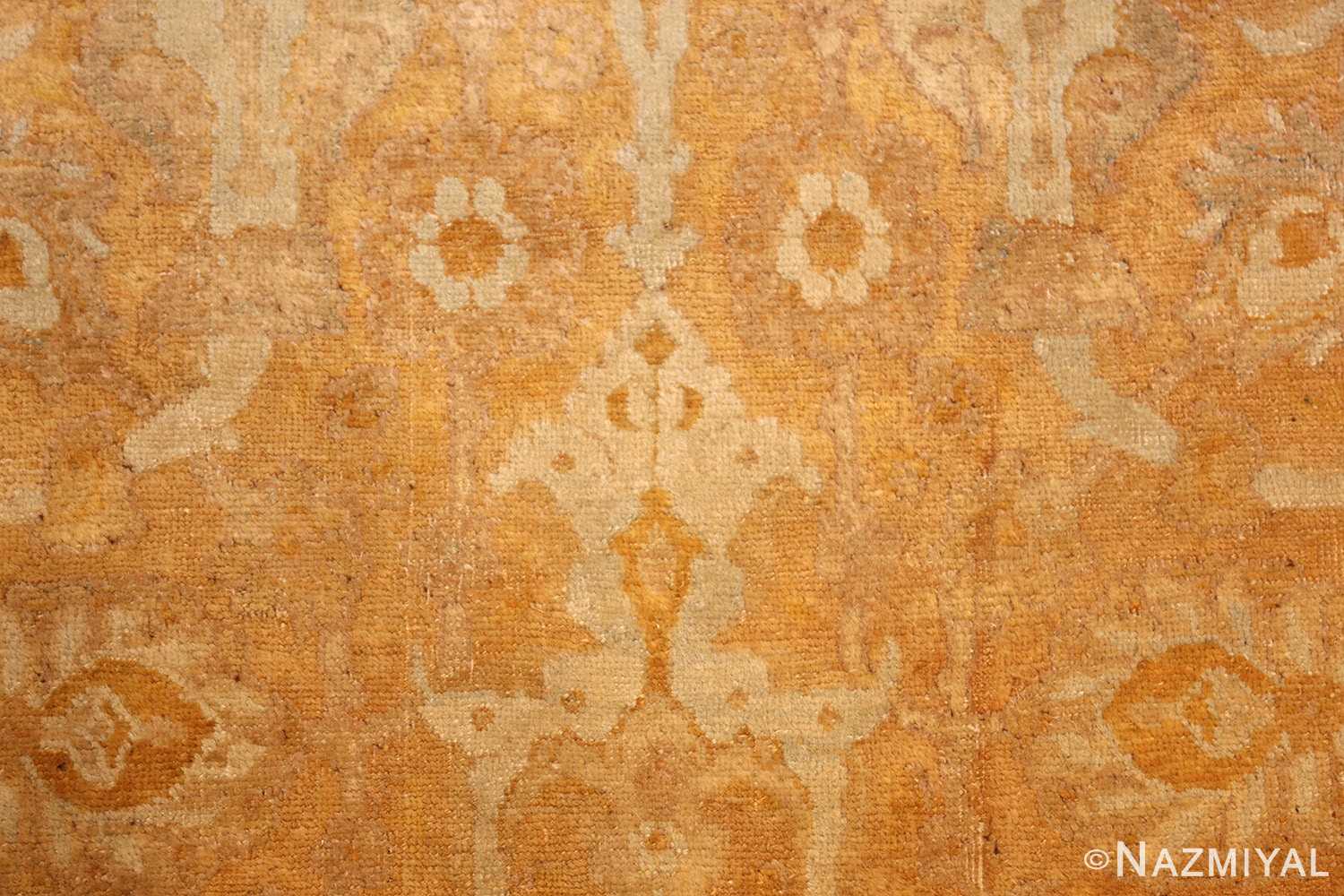 large gold background antique tabriz persian rug 49319 design Nazmiyal