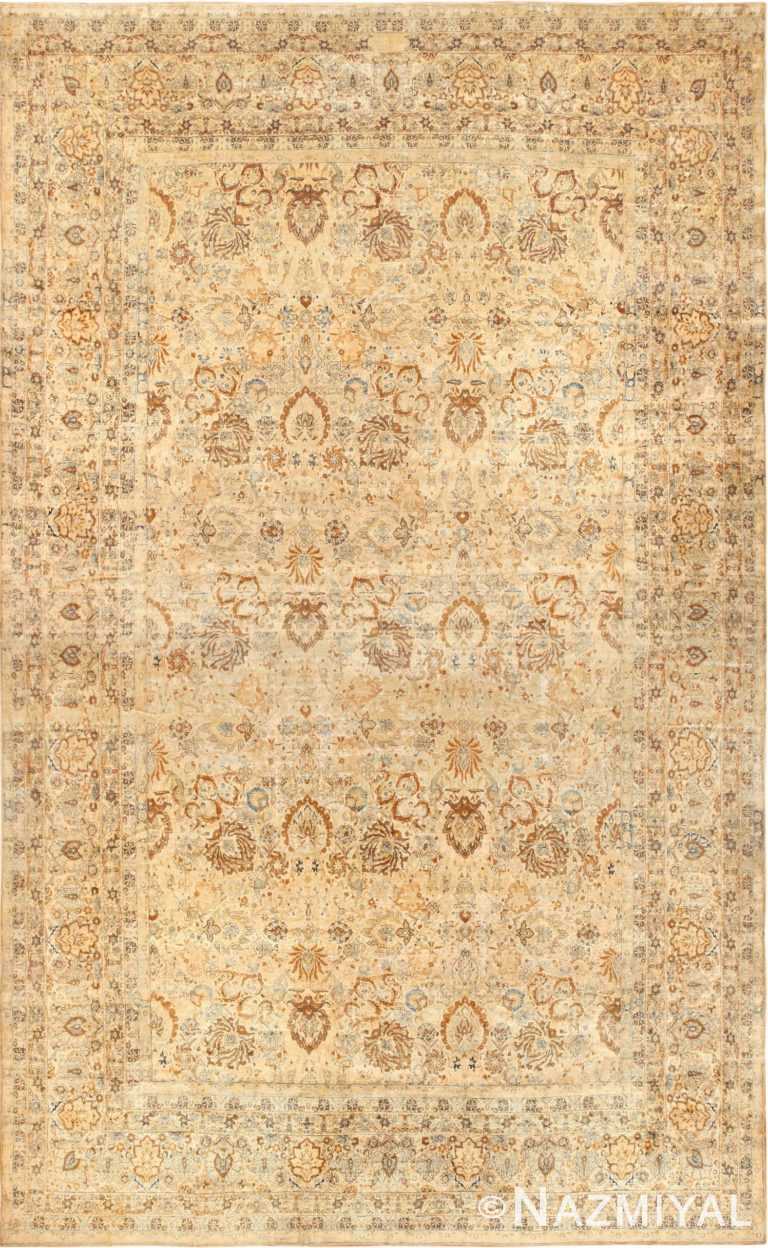 oversized animal motif kerman persian rug 49330 Nazmiyal