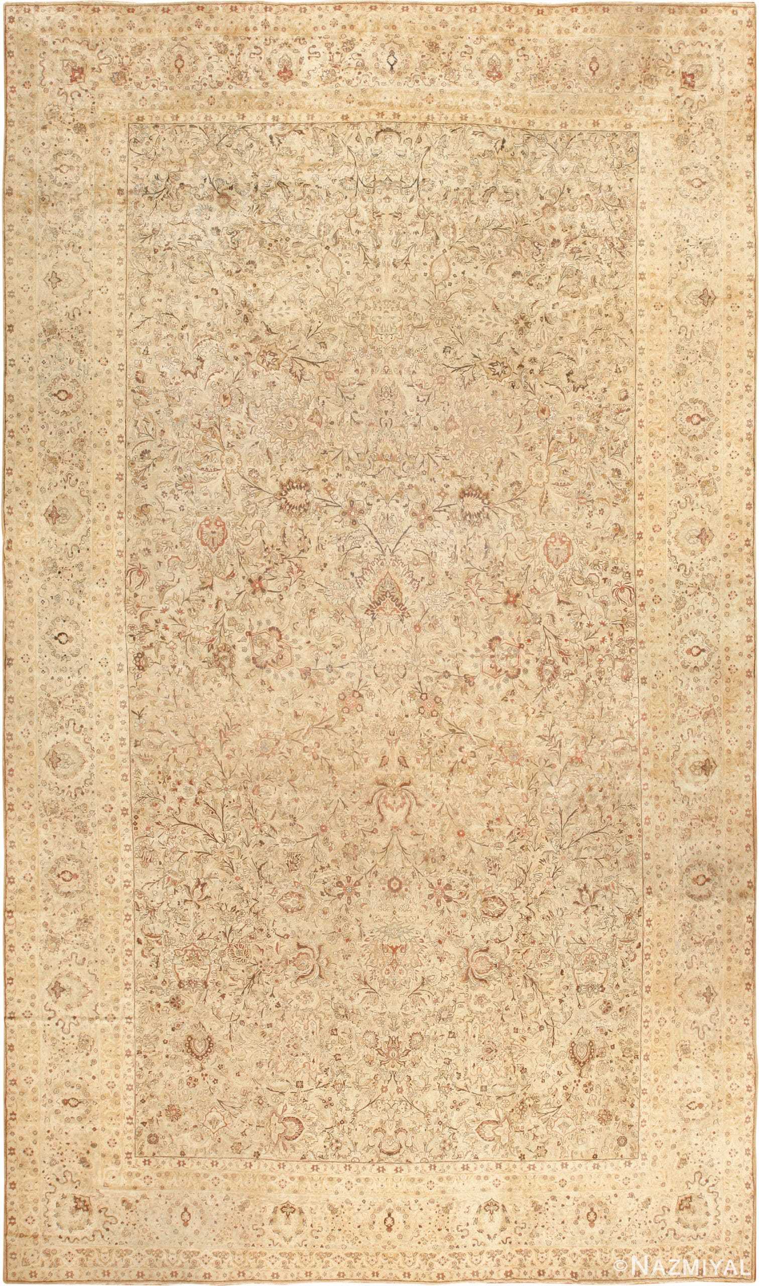 oversized antique kerman persian rug 49335 Nazmiyal