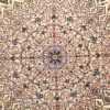 geometric vintage isfahan persian rug 51166 center Nazmiyal