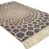 geometric vintage isfahan persian rug 51166 side Nazmiyal