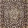 large geometric vintage tabriz persian rug 51119 Nazmiyal