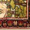 pair of antique biblical kerman persian rug 51173 corner Nazmiyal
