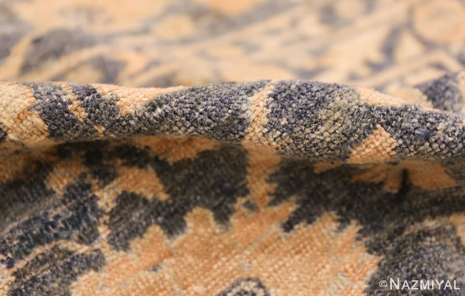dark background antique tabriz persian rug 49244 pile Nazmiyal