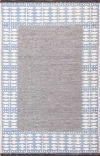 double sided vintage scandinavian kilim rug 49447 Nazmiyal