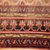 large shabby chic antique indian rug 49432 border Nazmiyal