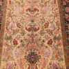 modern persian silk small scatter size qum rug 49405 field Nazmiyal