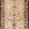 small size modern silk qum persian rug 49405 Nazmiyal