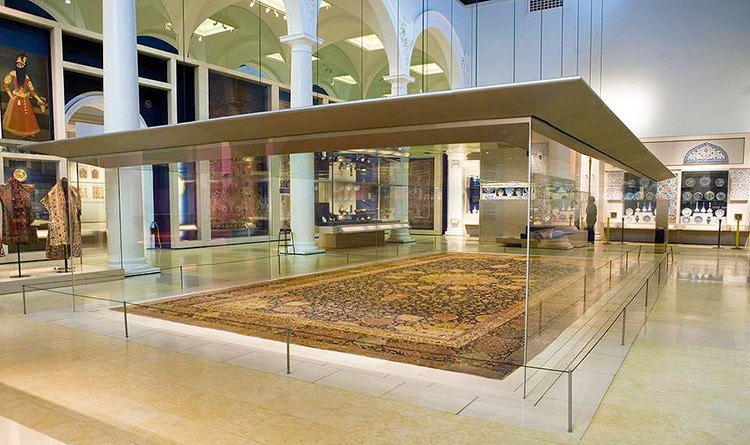 Ardabil Carpet Victoria Albert Museum Rug Oldest Dated