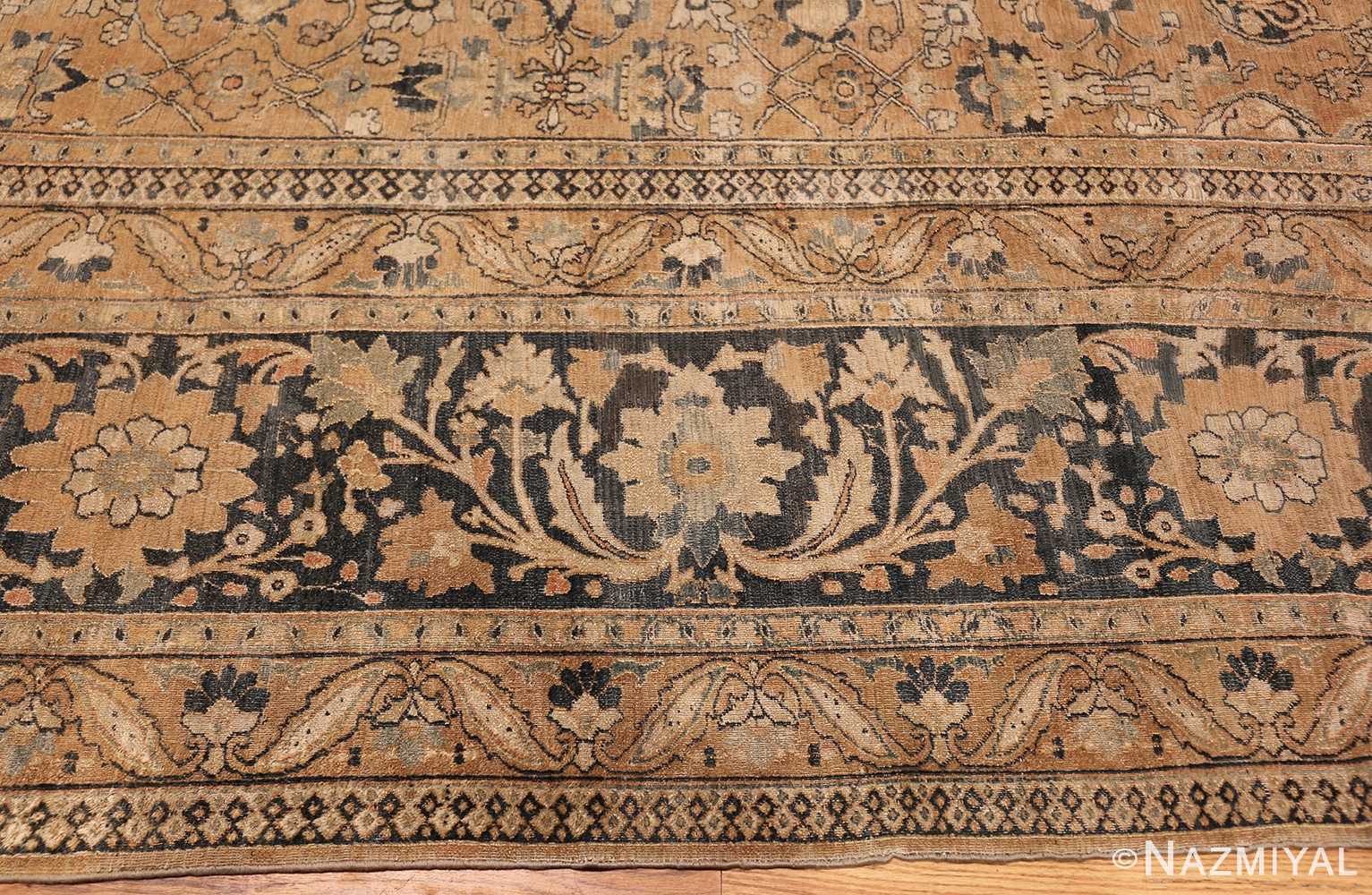 oversized antique khorassan persian rug 50664 border Nazmiyal