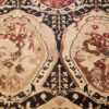 antique black karabagh caucasian rug 49314 cream Nazmiyal