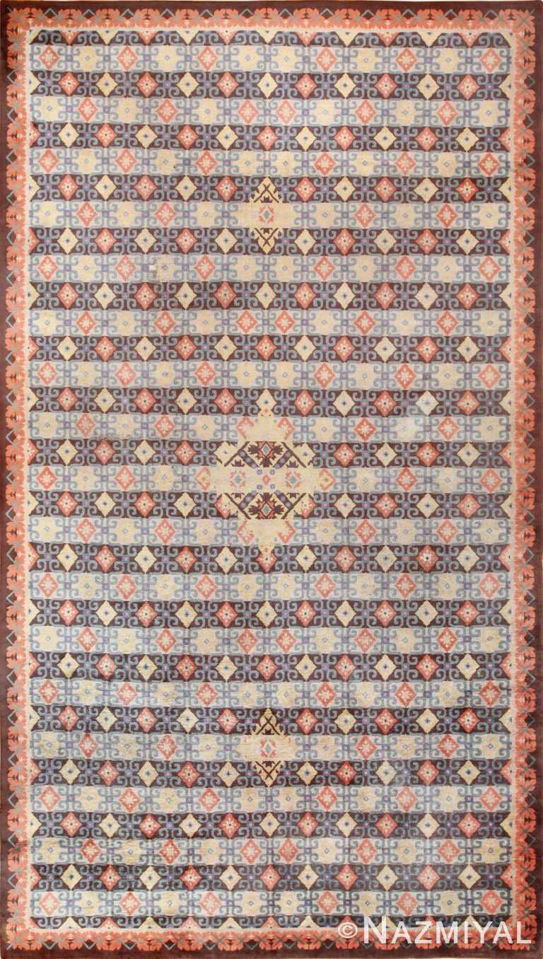 large vintage english axminster rug 49448 Nazmiyal