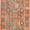 antique floral suzani uzbek textile 49460 Nazmiyal